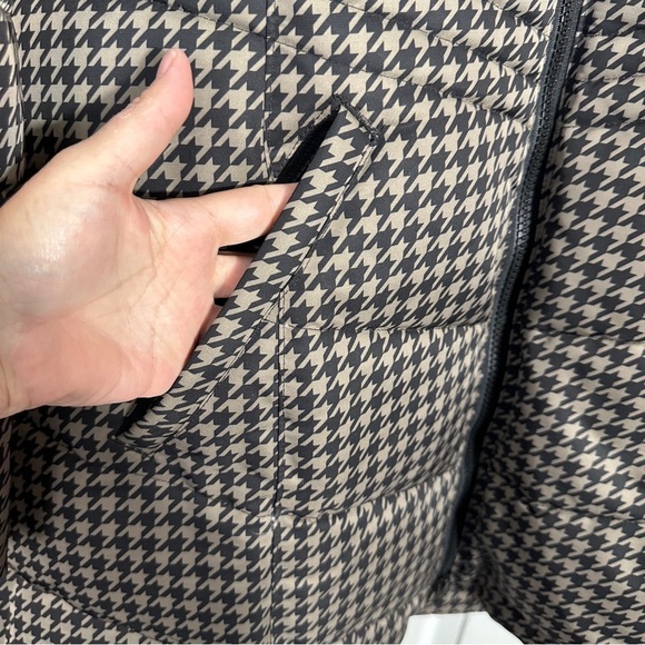 NEW Arctic Expedition houndstooth parka winter coat, size 1X, Hydradown, warm - Picture 3 of 16